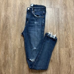 AGOLDE Sophie High Rise Skinny Jeans